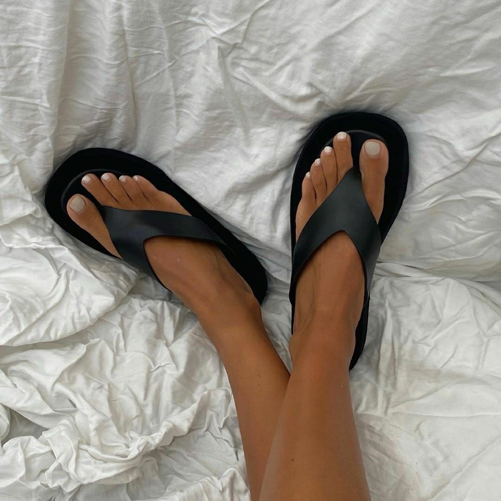 Women's Black Platform Sandals